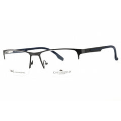 Chesterfield Men's Eyeglasses - Matte Grey Metal Rectangular Frame | CH 69XL 0FRE 00