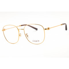 Coach Women's Eyeglasses - Gold Metal Square Shape Full Rim Frame | 0HC5179D 9441