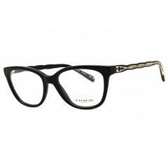 Coach Women's Eyeglasses - Black Plastic Cat Eye Shape Full Rim Frame | 0HC6186 5002