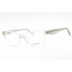 Coach Women's Eyeglasses - Transparent Dove Grey Cat Eye Full Rim | 0HC6243U 5614