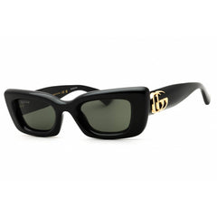 Gucci Women's Sunglasses - Black Acetate Cat Eye Shape Full Rim Frame | GG1827S 001