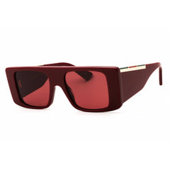 Gucci Men's Sunglasses - Burgundy Acetate Rectangular Full Rim Frame | GG1888S 004
