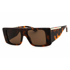 Gucci Men's Sunglasses - Havana Acetate Rectangular Shape Full Rim Frame | GG1888S 002