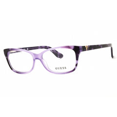 Guess Women's Eyeglasses - Shiny Violet Acetate Cat Eye Full Rim Frame | GU2948-N 083