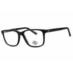 Harley Davidson Men's Eyeglasses - Matte Black Acetate Square Full Rim | HD0955 002