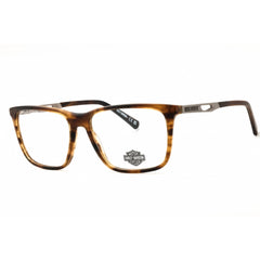 Harley Davidson Men's Eyeglasses - Matte Dark Brown Square Full Rim | HD50025 046