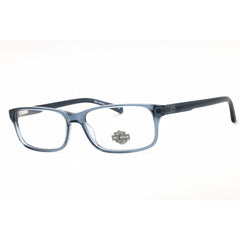Harley Davidson Men's Eyeglasses - Shiny Light Blue Acetate Full Rim | HD50060 084