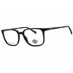 Harley Davidson Men's Eyeglasses - Matte Black Square Full Rim Frame | HD50068 002