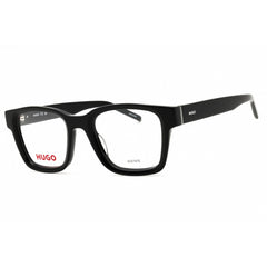 HUGO Men's Eyeglasses - Black Plastic Square Shape Full Rim Frame | HG 1158 0807 00