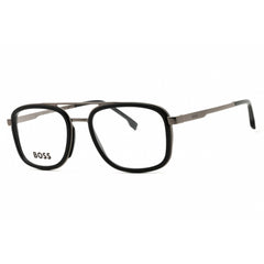 Hugo Boss Unisex Eyeglasses - Oxford Metal Pilot Full Rim Frame | BOSS 1255 0ANS 00