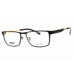 Hugo Boss Men's Eyeglasses - Black Metal Rectangular Full Rim | BOSS 1342/F 0I46 00