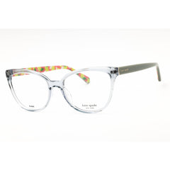 Kate Spade Women's Eyeglasses - Transparent Grey Plastic Cat Eye | LUCINDA 0KB7 00