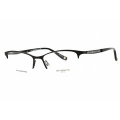 Liz Claiborne Women's Eyeglasses - Matte Black Metal Cat Eye Frame | L 442 0003 00