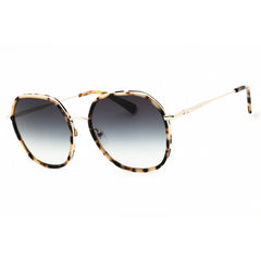 Longchamp Women's Sunglasses - Gold/Vintage Havana Metal Irregular Frame | LO163S 743