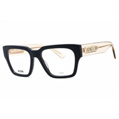 Moschino Men's Eyeglasses - Blue Plastic Square Shape Full Rim Frame | MOS645 0PJP 00