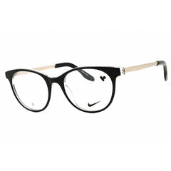 Nike Women's Eyeglasses - Black Acetate Round Shape Full Rim Frame | NIKE 7173 001
