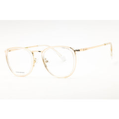 Polaroid Core Men's Eyeglasses - Crystal Gold Metal Full Rim | PLD D439/G 0REJ 00