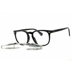 Polo Ralph Lauren Men's Eyeglasses - Black Plastic Round Full Rim | 0PH4214F 500187