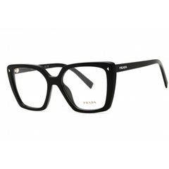 Prada Women's Eyeglasses - Black Plastic Cat Eye Full Rim Frame | 0PR 16ZV 1AB1O1