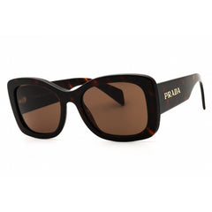 Prada Women's Sunglasses - Briar Tortoise Acetate Rectangular Frame | 0PR A08S 16N5Y1