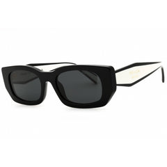 Prada Women's Sunglasses - Black Acetate Rectangular Full Rim Frame | 0PR B05S 09Q08Z