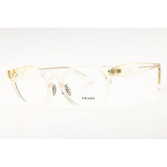 Prada Women's Eyeglasses - Transparent Matte Light Grey/Green Frame | 0PR B06VD 19X1O1