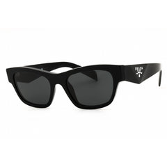 Prada Women's Sunglasses - Black Acetate Cat Eye Full Rim Frame | 0PR B09S 16K08Z