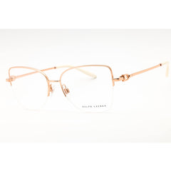 Ralph Lauren Women's Eyeglasses - Rose Gold Metal Cat Eye Half Rim | 0RL5122 9469
