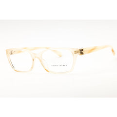 Ralph Lauren Women's Eyeglasses - Transparent Light Brown Full Rim | 0RL6244U 6184