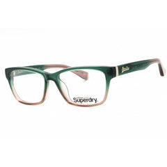 Superdry Women's Eyeglasses - Green/Lilac Plastic Rectangular Frame | SDO-MIKA 120