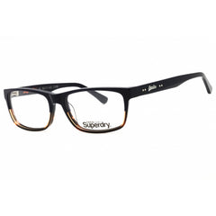Superdry Men's Eyeglasses - Gloss Navy Plastic Rectangular Full Rim | SDOBLAINE 106