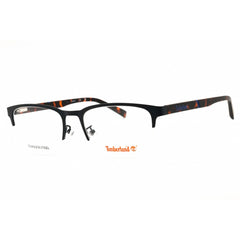 Timberland Men's Eyeglasses - Matte Blue Metal Rectangular Half Rim | TB1841-H 091