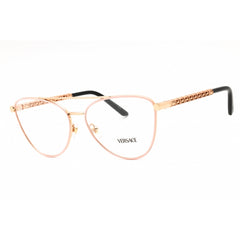 Versace Women's Eyeglasses - Pastel Rose Cat Eye Full Rim 55mm Frame | 0VE1296 1515