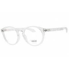 Versace Unisex Eyeglasses - Crystal Plastic Round Shape Full Rim Frame | 0VE3355U 148