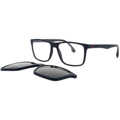 Carrera Women's Sunglasses - Matte Blue Plastic Full Rim Square Frame | 4009/CS RCT