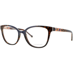 Coco Song Women's Eyeglasses - Brown/Blue Cat Eye Frame | SOMETHING COOL CV255.01-09
