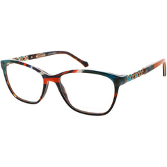 Coco Song Women's Eyeglasses - Multi Acetate Cat Eye Frame | GOOD FEELING CV202.04-09