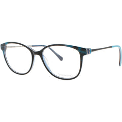 Coco Song Women's Eyeglasses - Black/Blue Cat Eye Frame | WAITING SOMEONE CV199.01-09