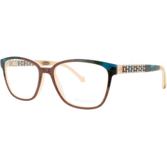 Coco Song Women's Eyeglasses - Brown Green Beige Square | NELSONS DREAM CV244.04-09