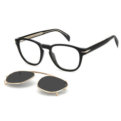 David Beckham Men's Sunglasses - Black Plastic Full Rim Square Frame | 1117/CS 807