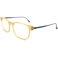 Harry Lary Women's Eyeglasses - Beige Acetate Full Rim Square Frame | FEROCITY 639