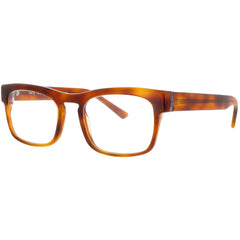 Harry Lary Men's Eyeglasses - Brown Acetate Full Rim Square Frame | CONFORMITY 053M