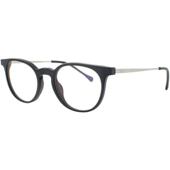 Harry Lary Men's Eyeglasses - Matte Black Acetate Full Rim Pantos Frame | MORALITY 101