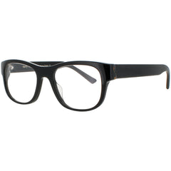 Harry Lary Unisex Eyeglasses - Black Acetate Full Rim Square Frame | SUPPORTY 101V01