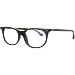 Harry Lary Unisex Eyeglasses - Black Acetate Full Rim Rectangular Frame | VITALY 101