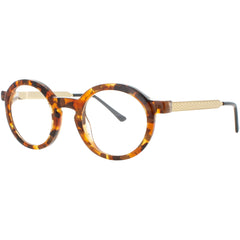Harry Lary Unisex Eyeglasses - Tortoise Acetate Full Rim Round Frame | MANIFESTY 2098