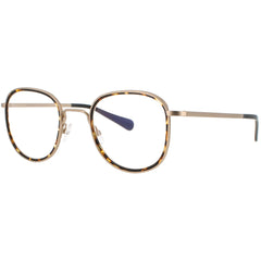 Harry Lary Unisex Eyeglasses - Gold/Tortoise Acetate/Metal Square Frame | PHONY 724