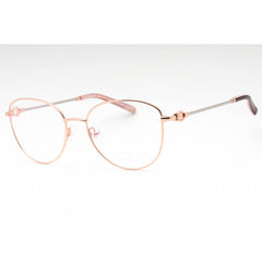 Charriol Women's Eyeglasses - Shiny Pink Gold/Silver Burgundy Frame | PC71068 C03