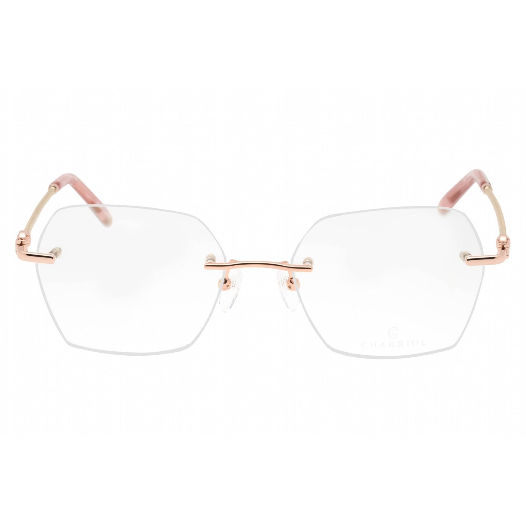 NWT Charriol PC71069-C03 54mm Shiny Pink Gold Eyeglasses Charriol PC71049 C03 Men main image 4