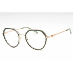 Charriol Women's Eyeglasses - Shiny Gold/Demi Green Metal Full Rim Frame | PC71070 C01
